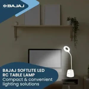 Bajaj Softlite LED Table Lamp - White