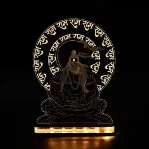 StarLaser 3D Illusion Lord Hanuman Night Lamp - Devotional Table Lamp