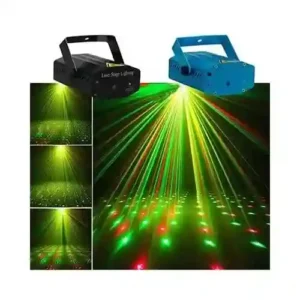 ZILLOQUIL DJ Disco Party Lights creating vibrant light effects