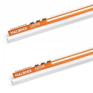 Halonix 36Watt Led Batten/Tubelight | Lotus 4Ft Led Batten For Living Room & Bedroom | Cool Day Light, Pack Of 2