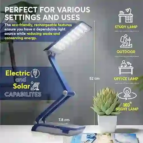 ‎Teqo ‎Desk Lamp With Rechargeable Battery